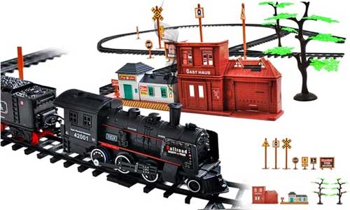 električni vlak s 7 metrsko progo